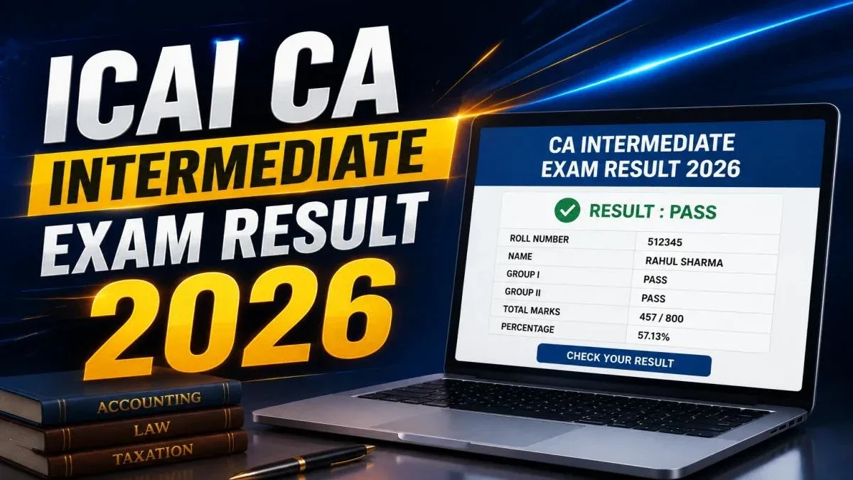 Check the CA Inter Result September 2026 date, official link, scorecard, passing marks and steps to download your ICAI result online.