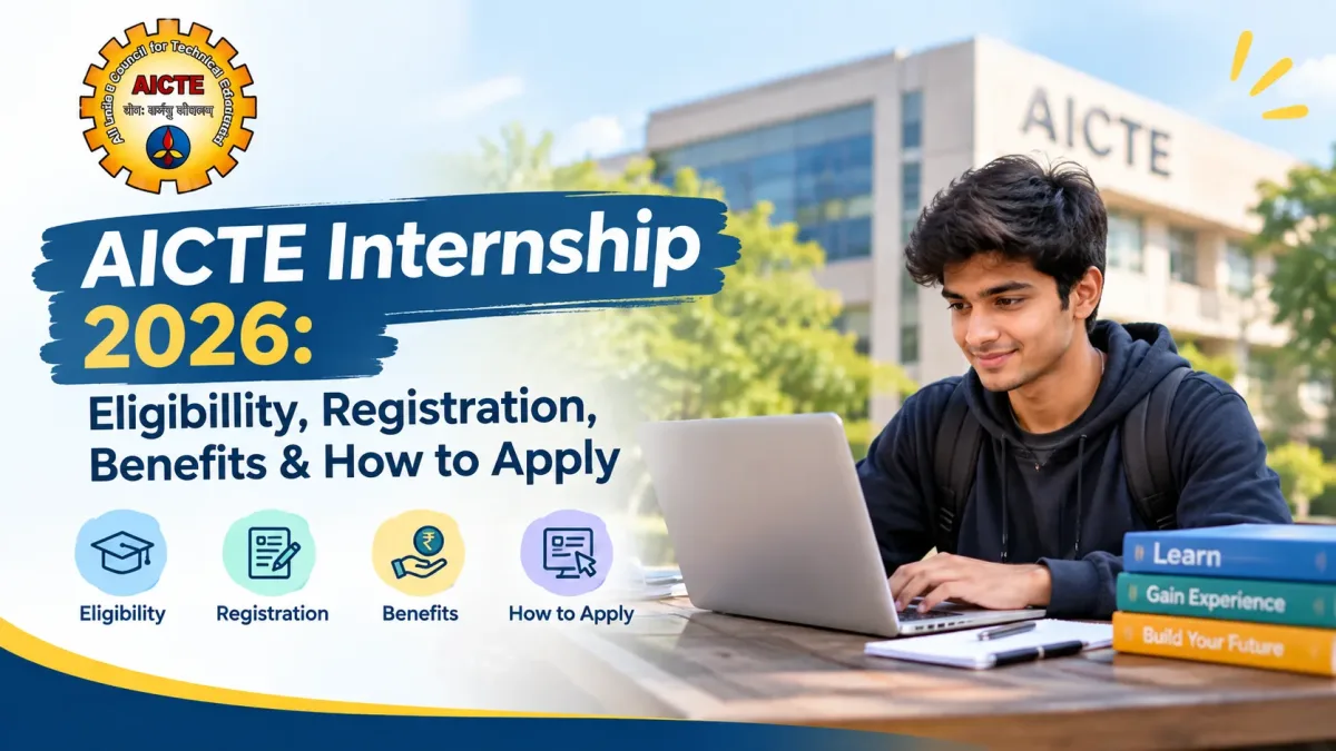 Students exploring AICTE internship opportunities and career opportunities through the National Internship Portal