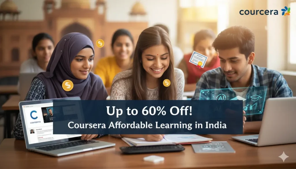 Coursera Affordable Learning in India