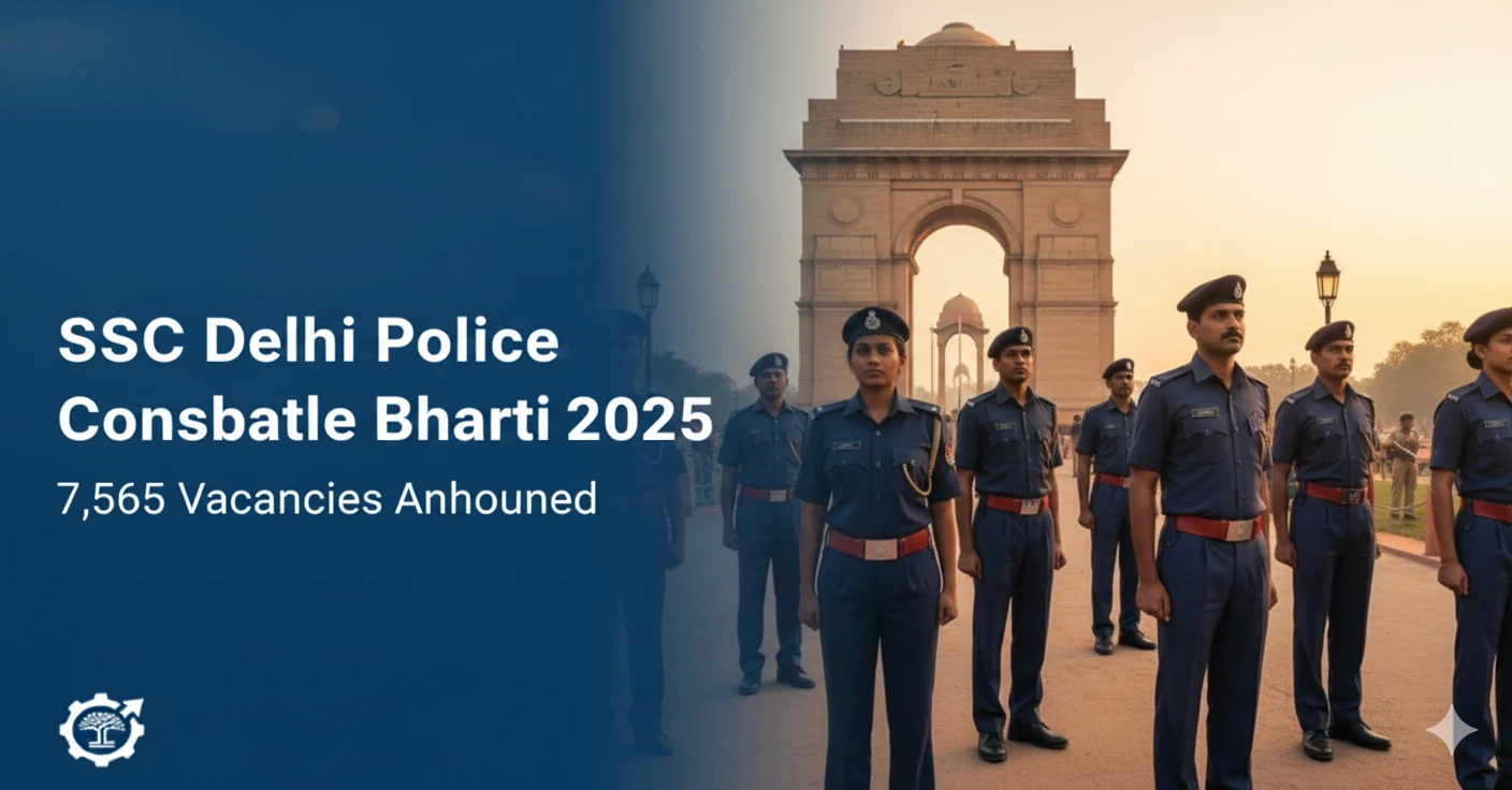 SSC Delhi Police Constable Bharti 2025 – 7,565 Vacancies Announced