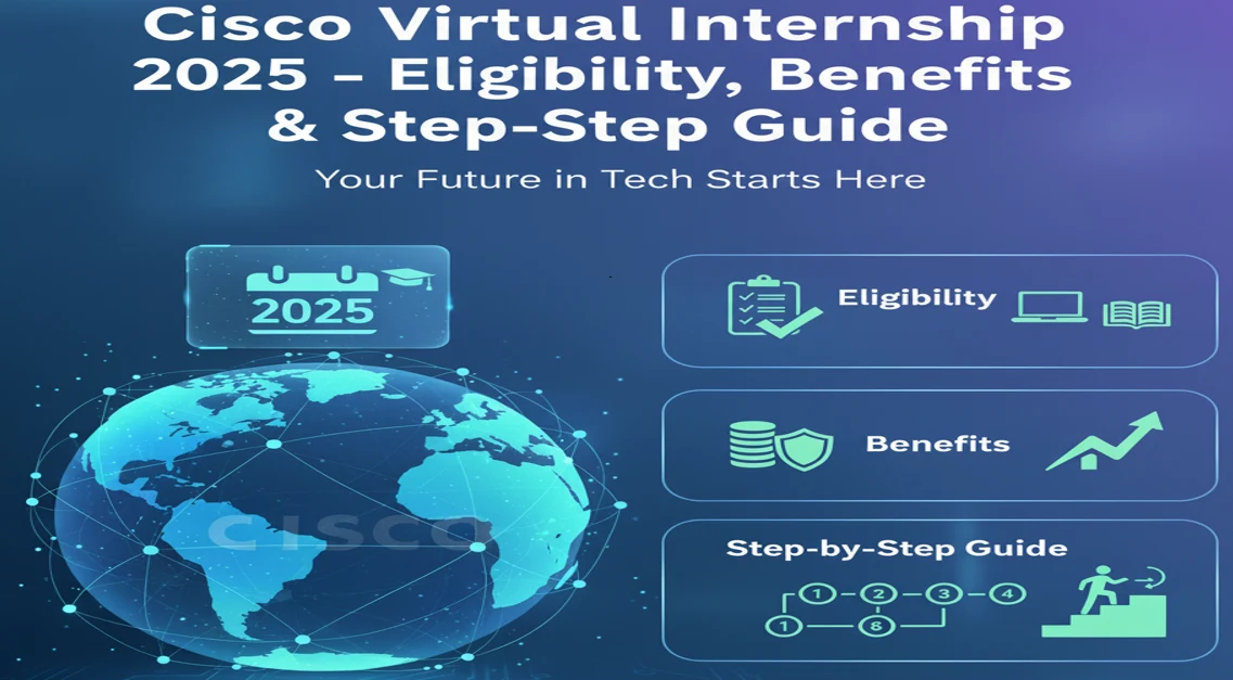 Cisco Virtual Internship 2025 – Eligibility, Benefits & Step-by-Step Guide