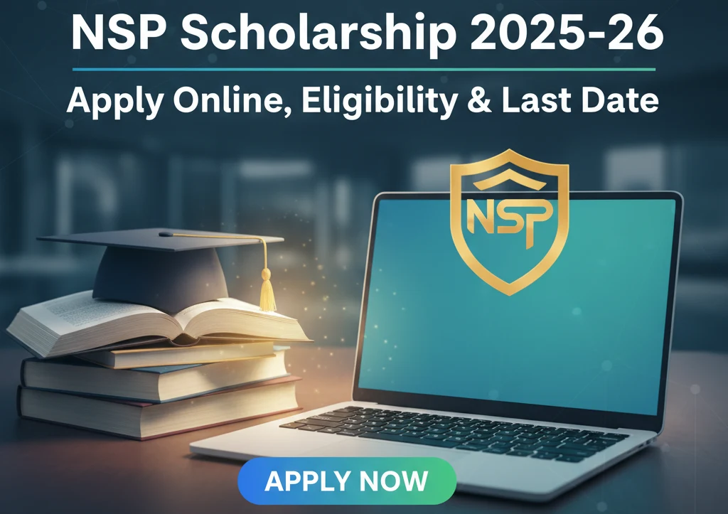 NSP Scholarship 2025–26 – Apply Online, Eligibility & Last Date