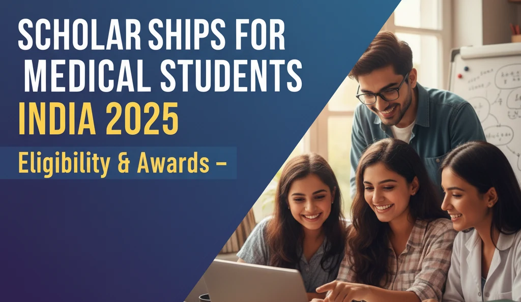 Scholarships for Medical Students India 2025 – Eligibility & Awards
