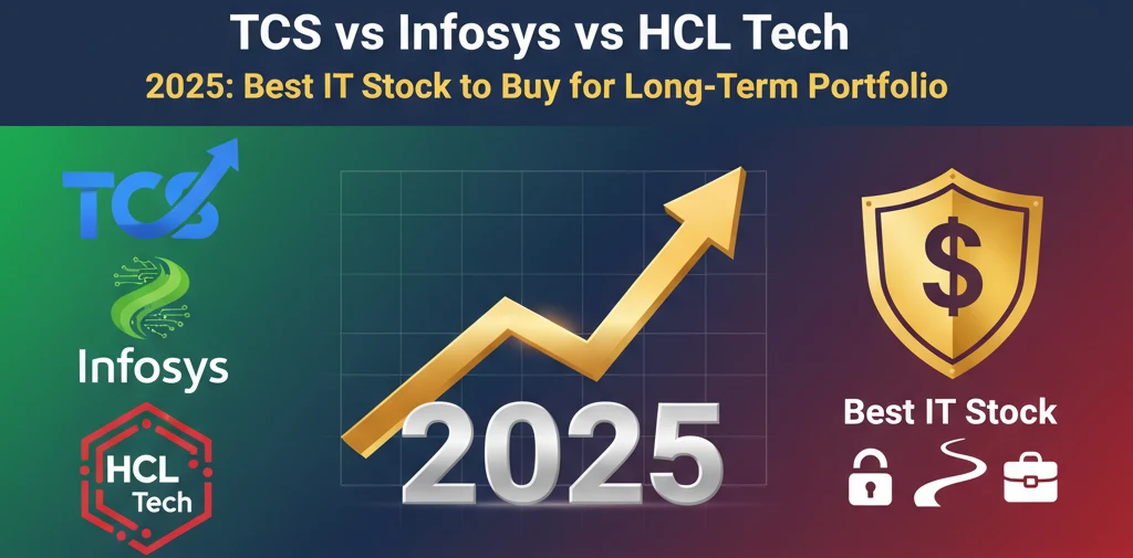 TCS vs Infosys vs HCL Tech 2025 Best IT Stock to Buy for Long-Term Portfolio