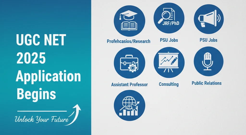 UGC NET 2025 Application Begins 7 Best Career Paths After Clearing Exam