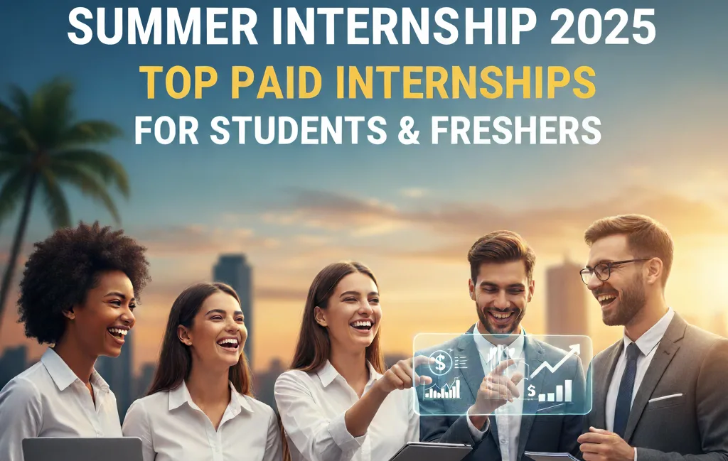Summer Internship 2025 Best Paid Internships for Students & Freshers