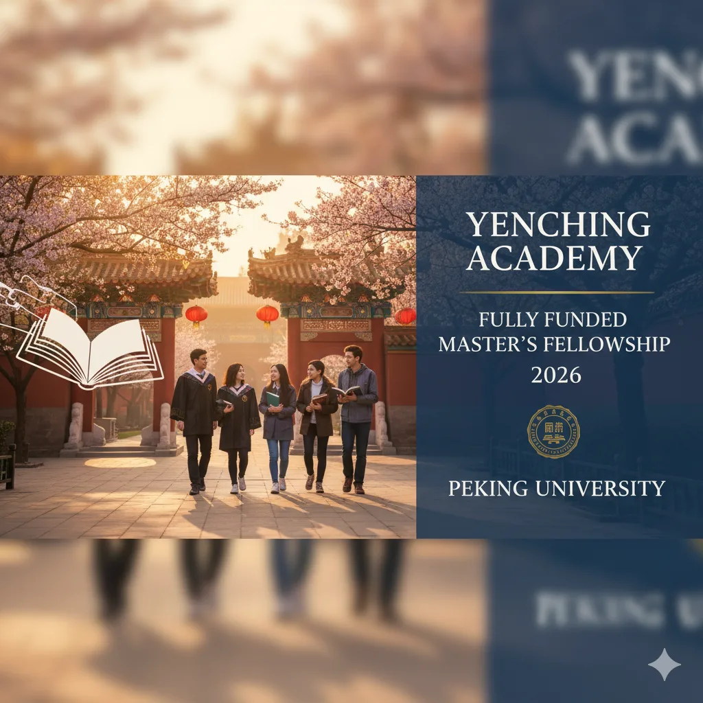 Yenching Academy Fully Funded Master’s Fellowship 2026 – Peking University